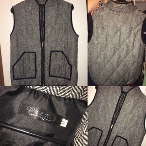 Black & White Vest